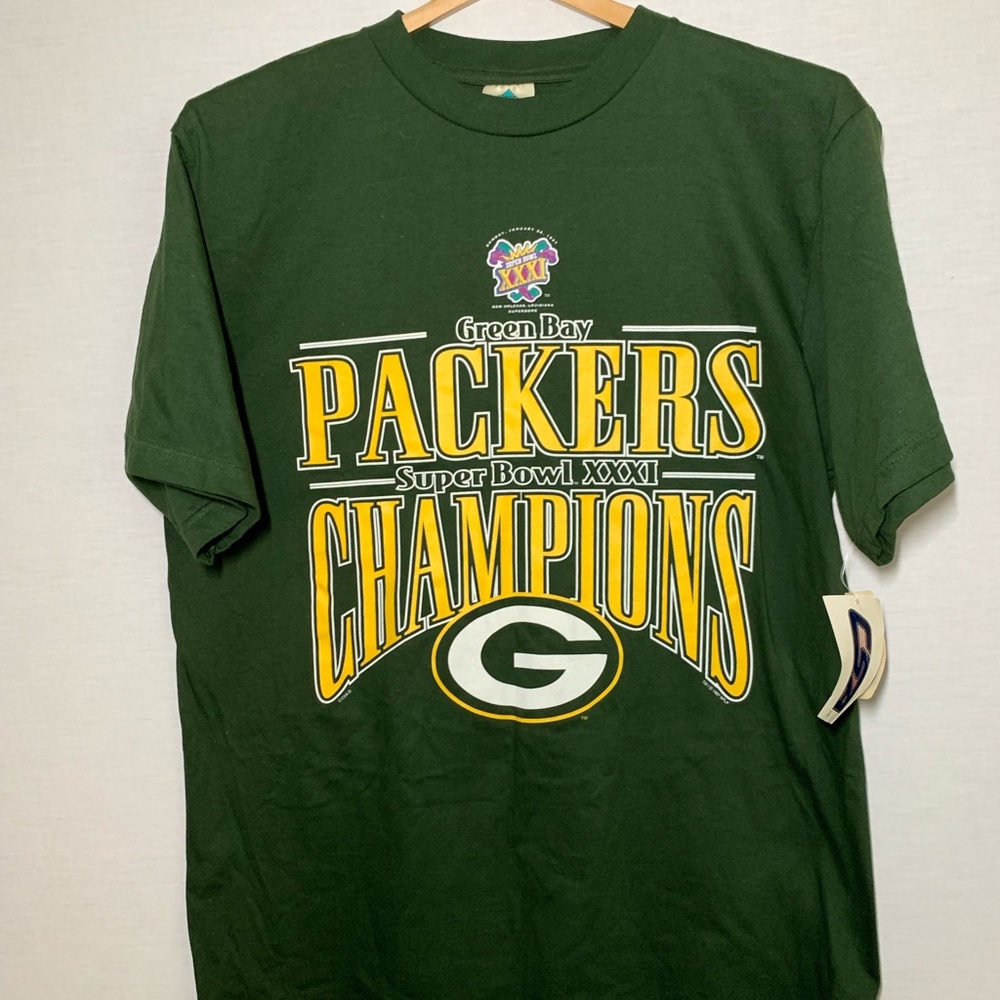 Vintage Green Bay Packers Super Bowl XXXl Shirt